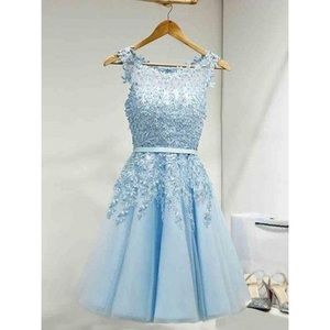 Light Blue Formal/Prom Dress